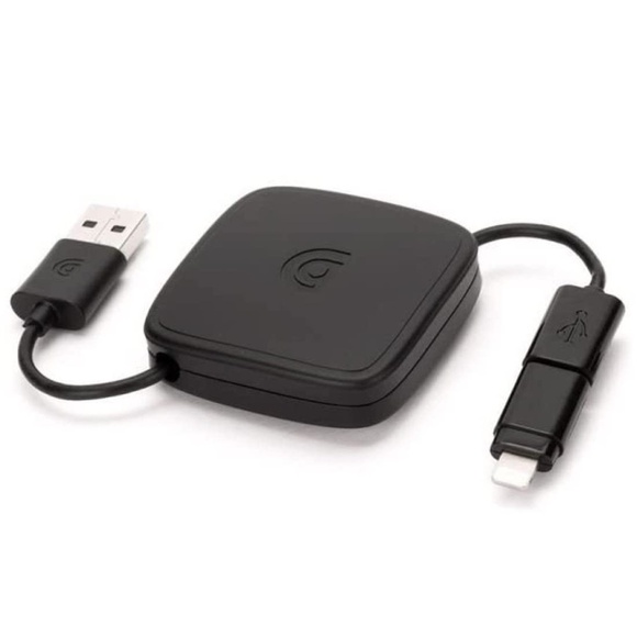 2n1 Retractable Charge/Sync Lightning Cable Android Ipod IPhone Ipad - Picture 4 of 4